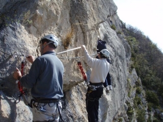  Leichter Klettersteig im 26. 